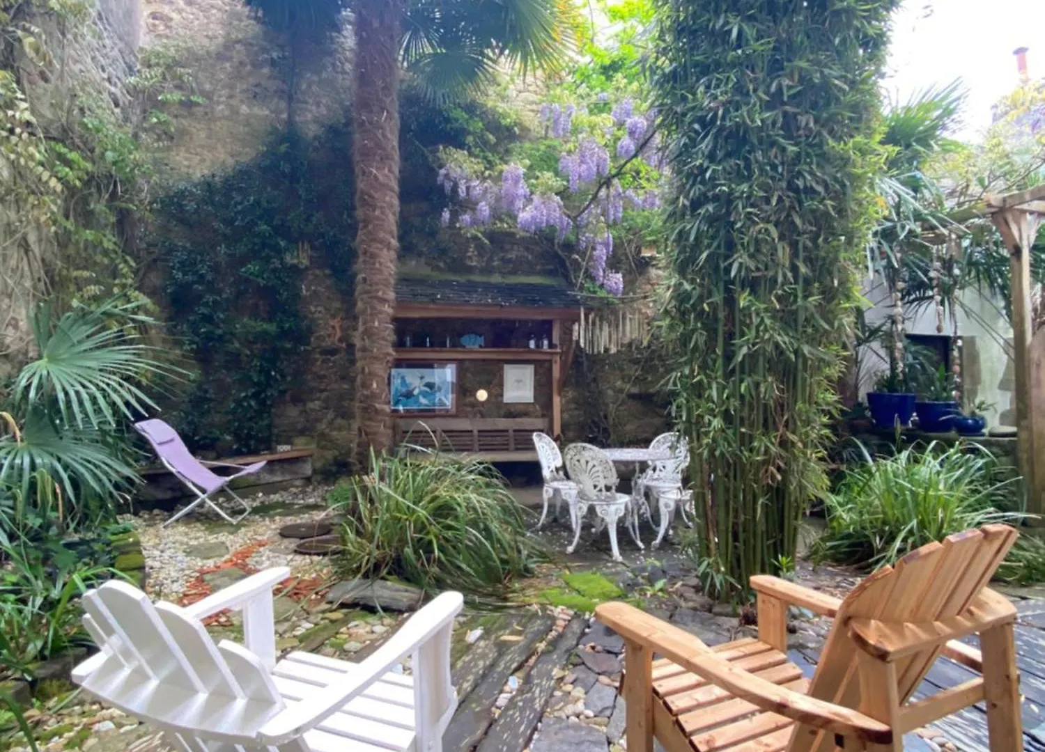Jardin Paisible En Centre-Ville Auray